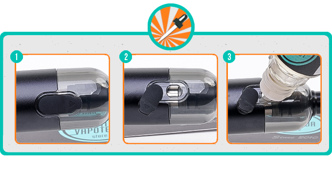 Remplissage du Pod Trine Q Innokin